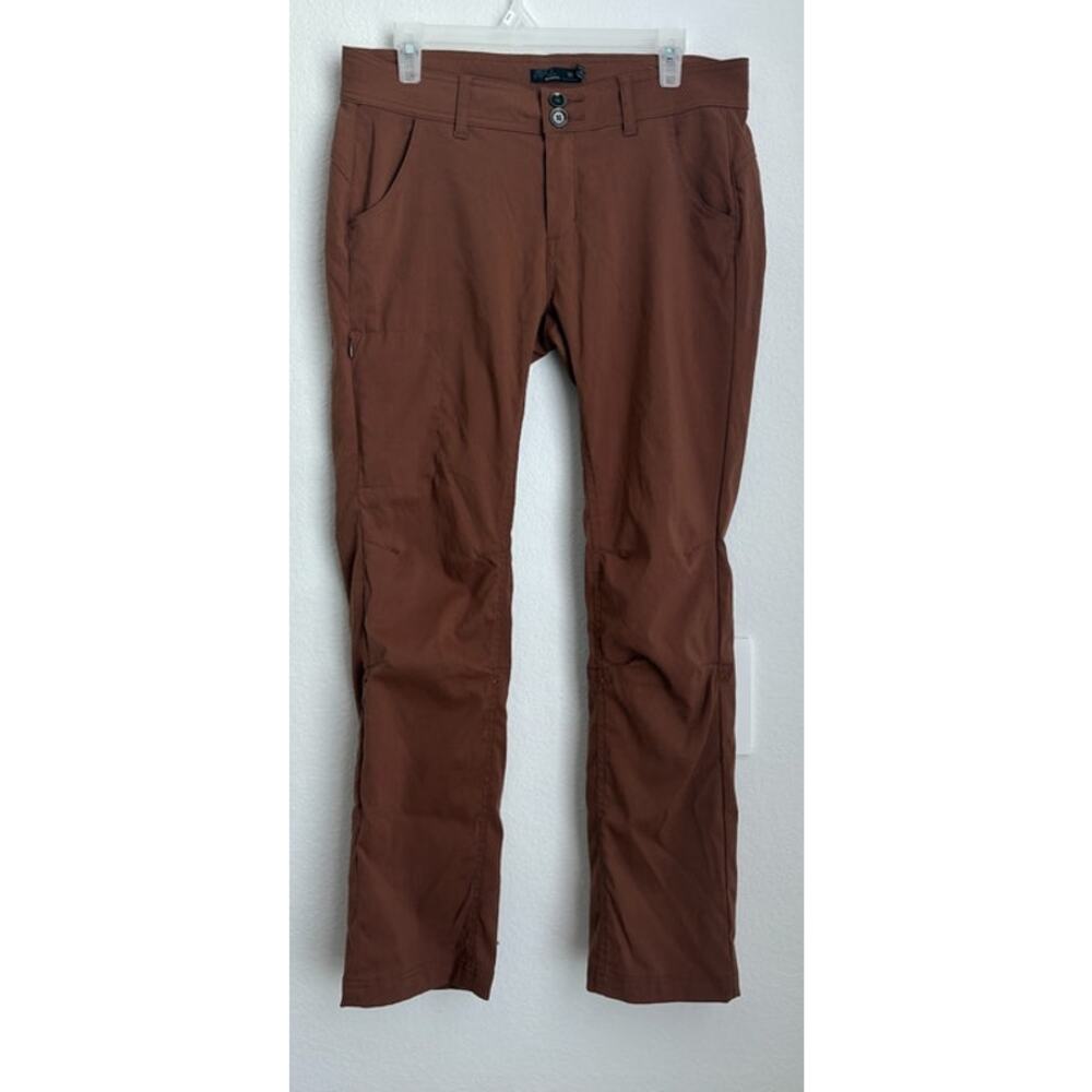 NWOT Womens PRANA Brown Halle Hiking Pants Relaxed Fit Size 10 - Picture 2 of 6